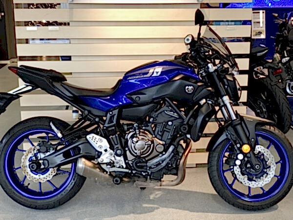 Yamaha MT-07 - Månedsleje