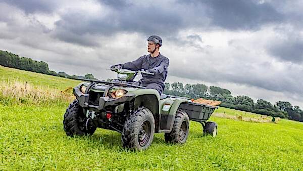 Yamaha Kodiak 450 EPS diff-lock ATV