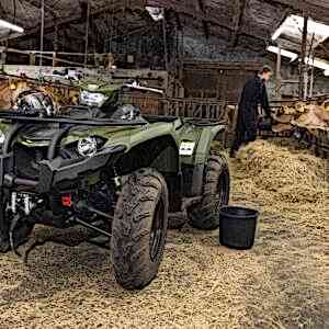 Yamaha Kodiak 450 EPS diff-lock ATV