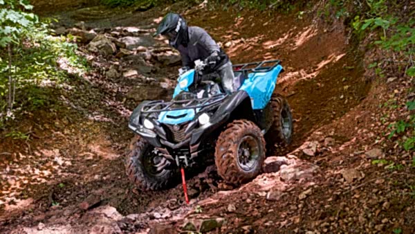 Yamaha Grizzly 700 EPS ALU Light Blue Traktor