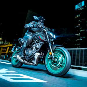 Yamaha MT-07 35kW Motorcykel model 2023