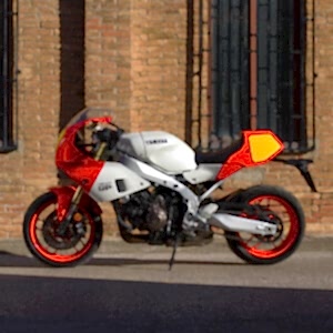 Yamaha XSR900 GP Motorcykel model 2024