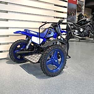 2025 Yamaha PW 50 med sidevogn