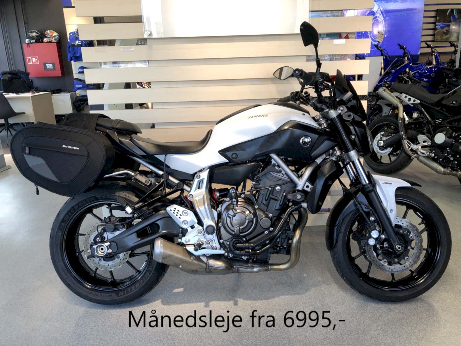 Yamaha MT-07 - Månedsleje